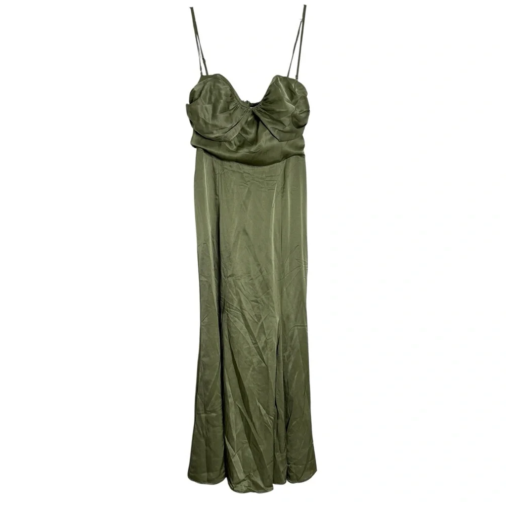 Reformation Hensley satin Dress - Picture 4 of 11
